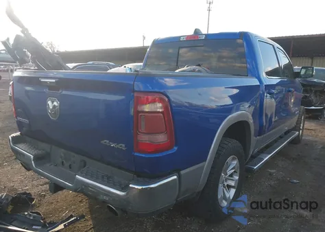 2019 Ram 1500 Laramie 4X4 5'7 Box from USA, damaged, VIN 1C6SRFJT4KN637738